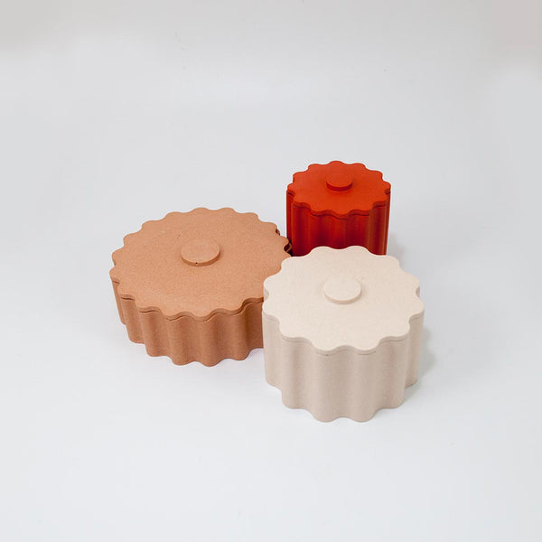 Flora Boxes - Nude