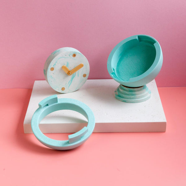 Sfera Clock - Mint