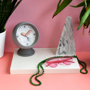Sfera Clock - Concrete